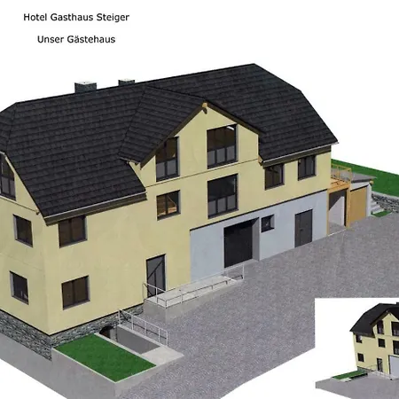 Nyaraló Ferienhaus-Fw4-Hotel-Gasthaus-Steiger *